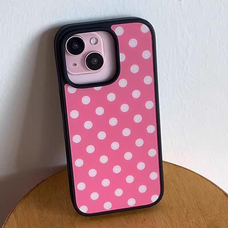Full Screen Colorful Polka Dots Phone Case For iPhone 17 Air 16 Pro Max 15 14 Plus 13 12 11 Shockproof Back Coque Cover Fundas