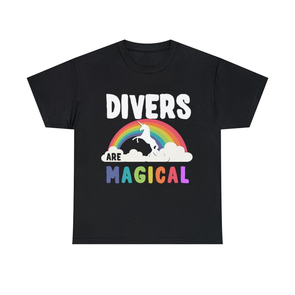 

Divers Are Magical Graphic Tee Shirt, S-5XL 3XL