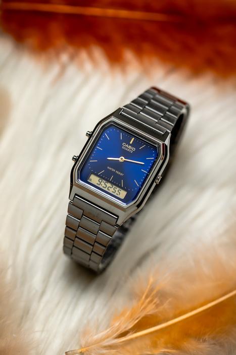 Zegarek Unisex Casio Vintage  Aq-230Gg-2A + Box