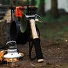 Camping Tent Hammer with Holding Strap, Camping Hammer Camping Mallets Tent Peg Puller, Multifunctional Hammer for Tent