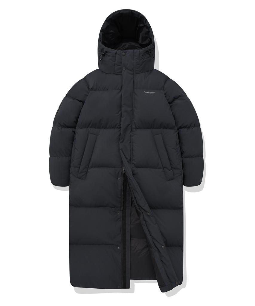 Covernat Rds Civic Long Down Parka Charcoal