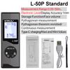 Snakol 30M/50M Mini Smart Laser Distance Meter Measure Rangefinder USB Rechargeable Portable Handheld Laser Range Finder Tools