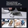Case For Huawei Pura 90 Pro Max Invisible Camera Stand Holder Lens Protection Film PC Shockproof Cover For Pura 90 90Pro Max