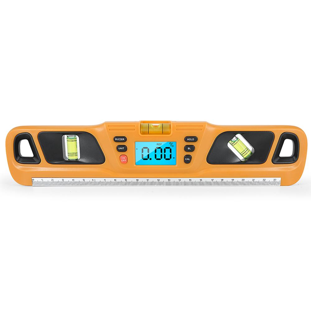 Digital Spirit level Inclinometer Horizontal Scale Ruler Bubble Electric Level 360 degree Angle Finder Protractor