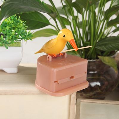 Gadget da tavolo da pranzo con dispenser per stuzzicadenti a forma di uccello Talos Smart Press