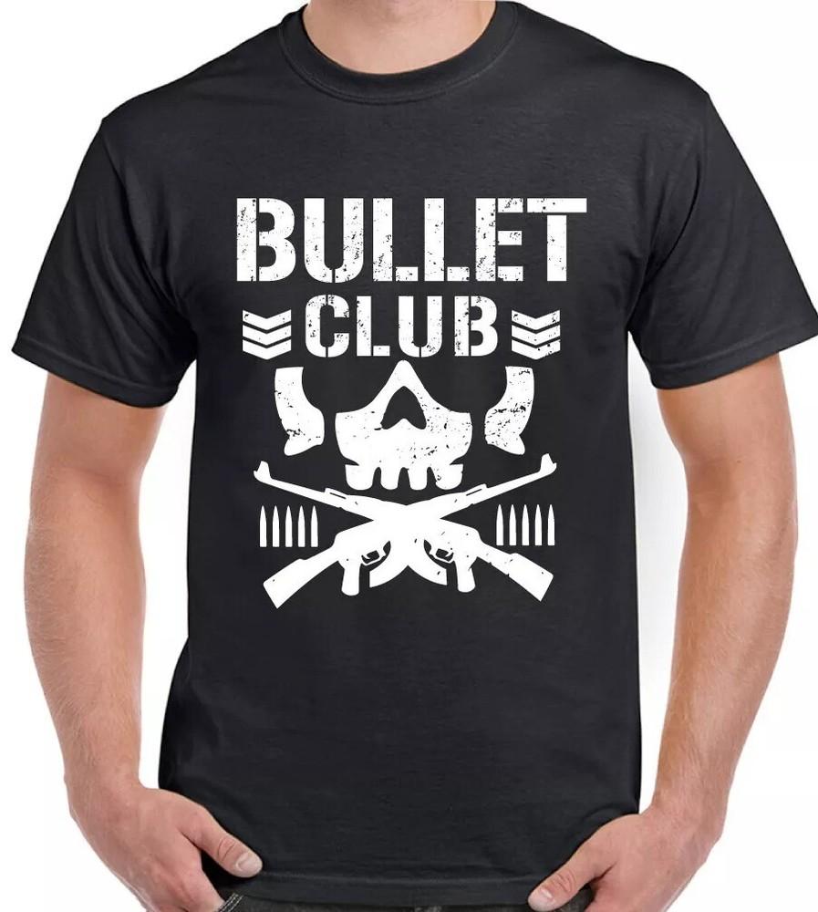 BULLET! CLUB Wrestling T-Shirt 100% Cotton Unisex T-Shirt XXXXL