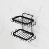 High Quality Soap Rack Wall Mounted Soap Holder Stainless Steel Soap Sponge Dish Bathroom Accessories Dishes, Storage Organizer