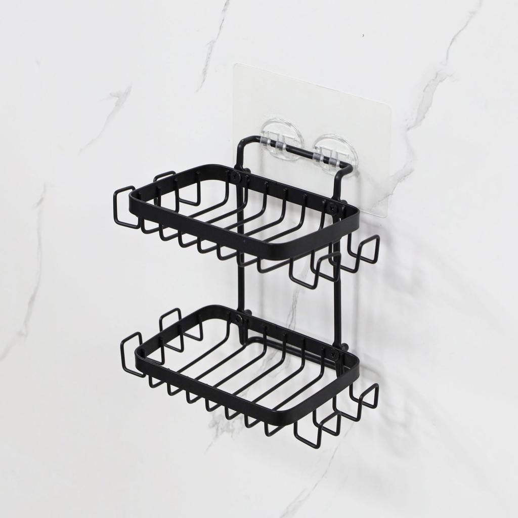 High Quality Soap Rack Wall Mounted Soap Holder Stainless Steel Soap Sponge Dish Bathroom Accessories Dishes, Storage Organizer