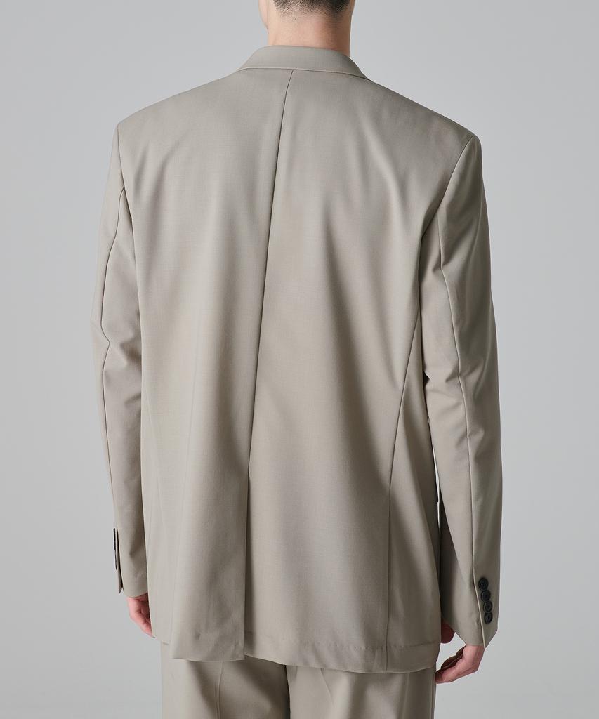 Musinsa Standard Summer Wool Relaxed Basic Blazer [Light Beige]