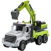 1:46 Sound Light Alloy+Plastic Excavator Timber Transport Model Diecast & Toy Play Vehicles Construction Collection Toys Gift