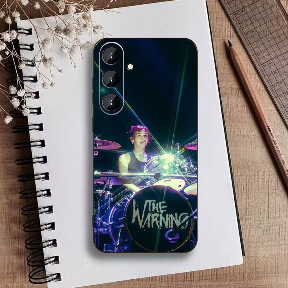 H-The Band W-Warning Phone Case For Samsung Galaxy A73,21,22,32,71,53,52,51,80,5G Soft Black Cover