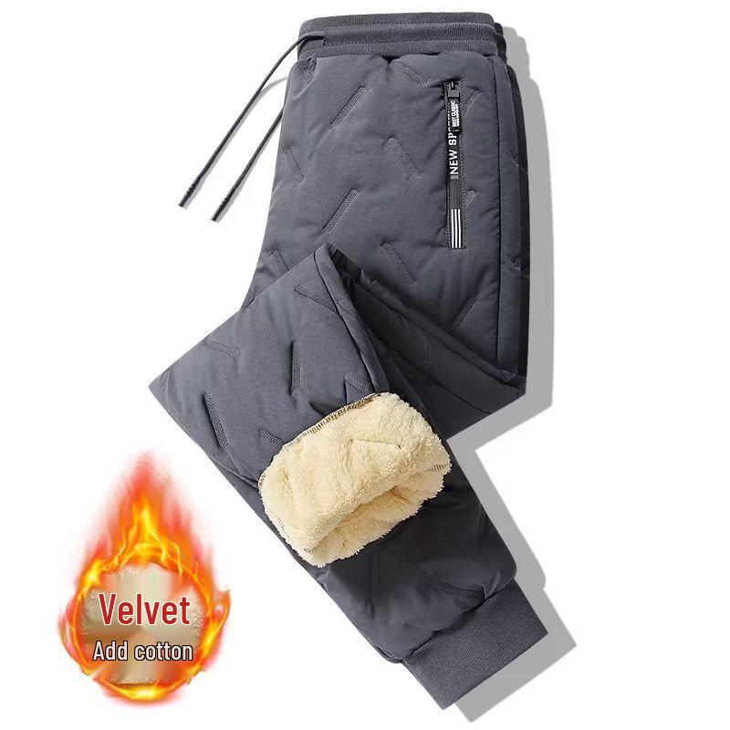 Herren Winter Lammfellhose: Warm, locker sitzend mit Samtfutter und in großen Größen erhältlich.