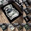 Money Rug - Home carpet Office Decorative Carpet For Living Room Bedroom Door Mat Floor Rug Computer Chair Area Rug
