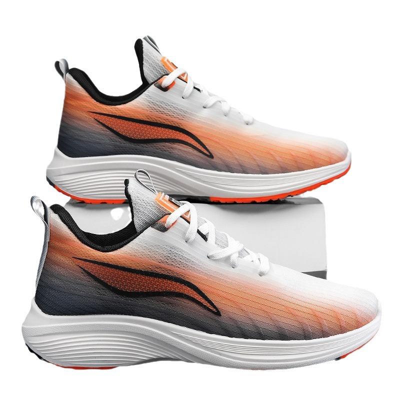 Men's Shoes 2025 New Mesh Shoes Trendy Fly-woven Sports Shoes Four Seasons Fashion Running Shoes Korean Version Breathable Casual Shoes