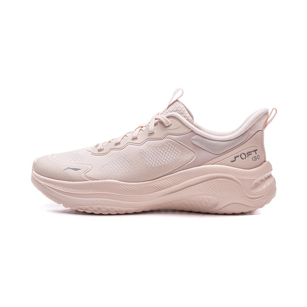 Li Ning SOFT GO 2 WMS Cushioning Slip Resistant Abrasion Resistant Support Rebound Low top Casual Shoes Women's AGLV064-5