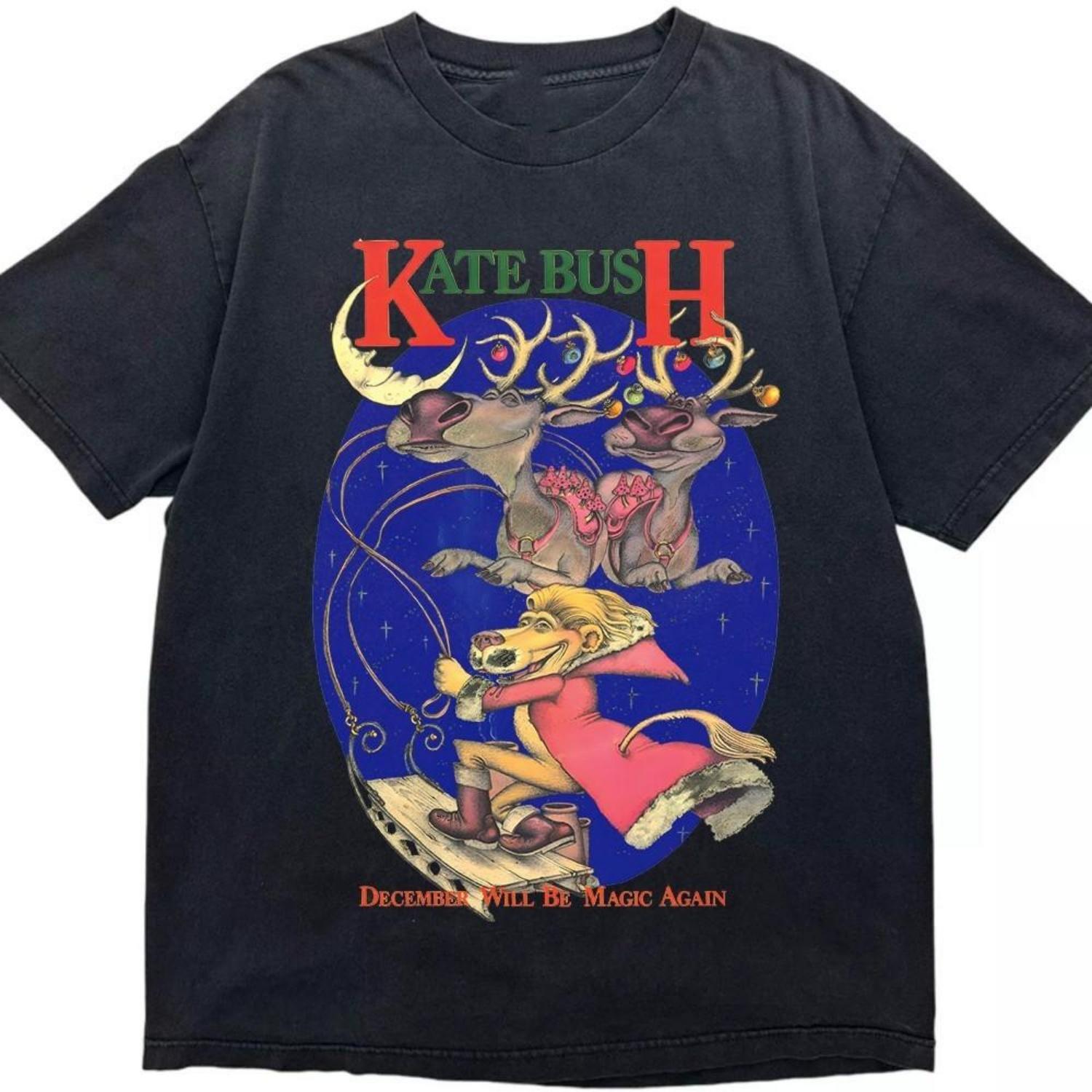 

New Kate Bush Gift For Fans Men S-235XL Tee 14D646 Unisex T-Shirt XXXXXL чорний
