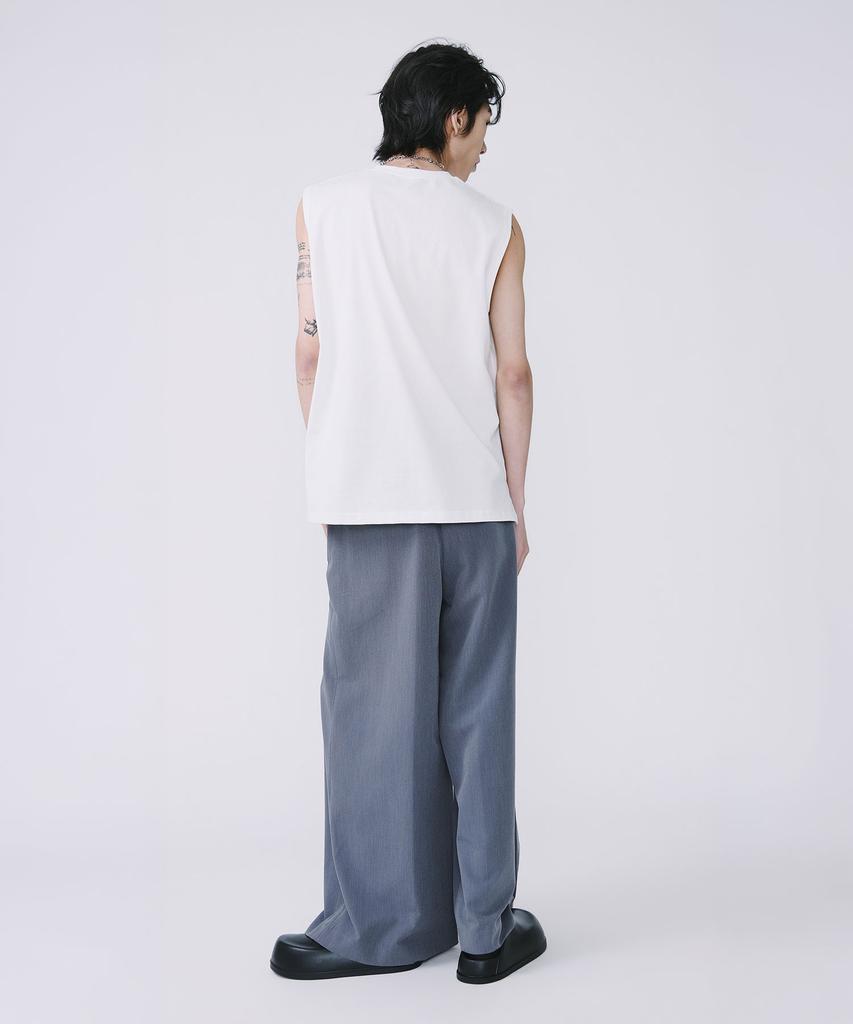 TEN PAST SEVEN Wide Tuck Slacks (2 Colors)