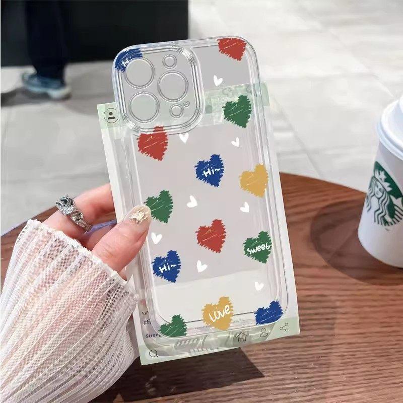 

Full-Heart Screen Case for iPhone 17ProMax, 16, 15PROMAX/14promax iPhone 15