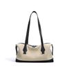 Cowhide Handheld Underarm Bag Large Capacity Commuter Shoulder Tote Bag