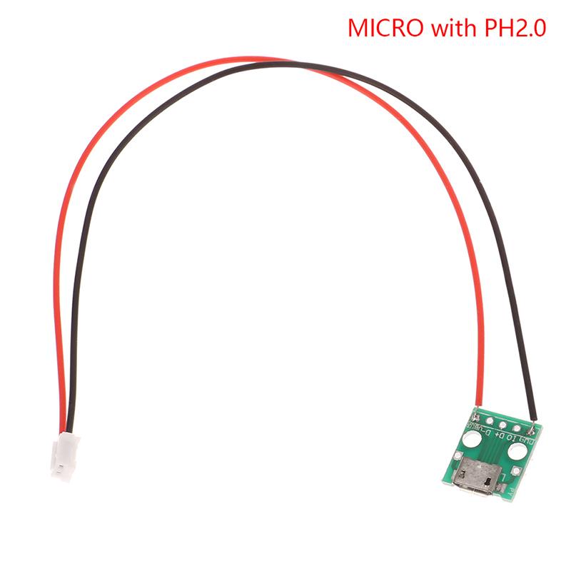 Micro Usb To Dip Connector Breakout Board Charging Cable Soldering Board Socket