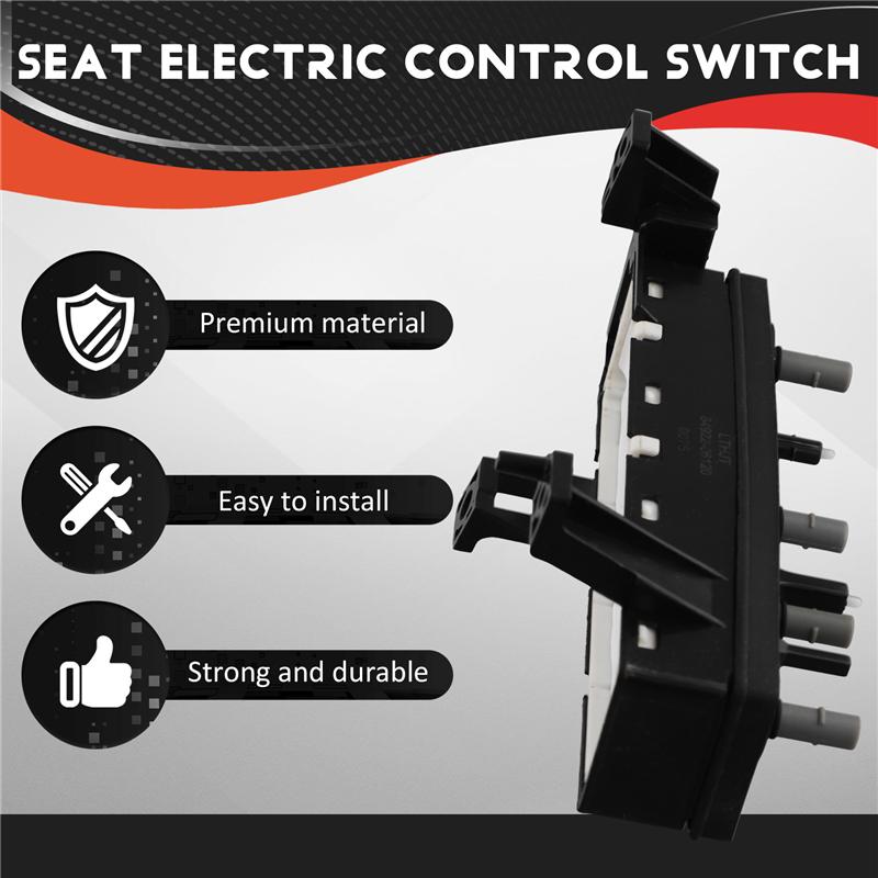 Authentic For TOYOTA LEXUS CAMRY RAV4 Highlander Left Front Driver's Seat Electric Control Switch 84922-06120 8492206120