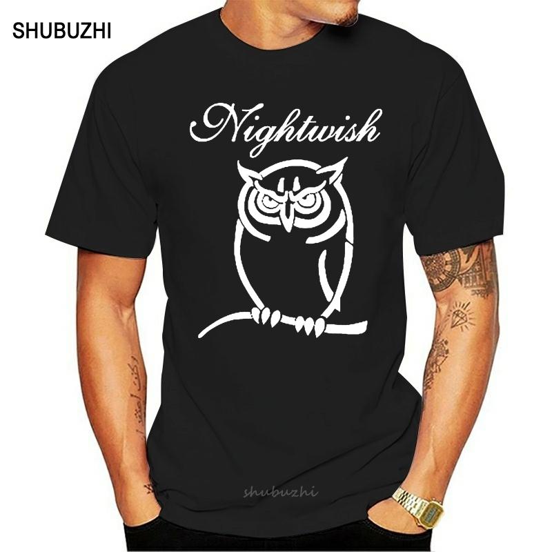 Designer T Shirts Rock Metal Band Nightwish Forms Men s T Shirt S разноцветный