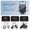 Anti-Slip Quick Release Motorcycle & Scooter Phone Mount for Delivery Navigation