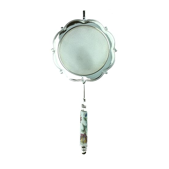 Strecurătoare de ceai MINTON Haddon Hall placată cu argint HH052S B01LMU3WUG white
