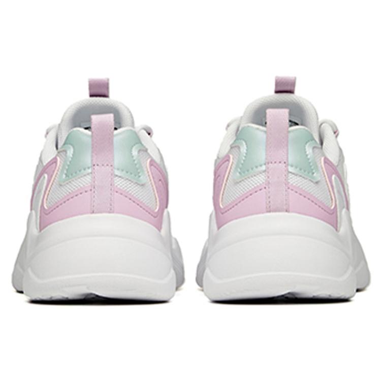 New Anta Slip Resistant, Abrasion Resistant, Waterproof, Supportive, Lightweight Low Top Chunky Sneakers Women's 922118823-3