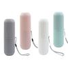 1-4 Pcs Travel Portable Toothbrush Cup Bathroom Toothpaste Holder Storage Case Box Organizer Travel Toiletries Storage Cup