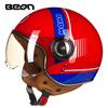 Beon Motorcycle Spring and Summer Helmet, Stylish and Cool, Unisex, Lightweight, Semi-covering, Retro Style