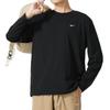 Nike Dri Fit T Shirts Men's Black Crew Neck Moderate FZ0671-010