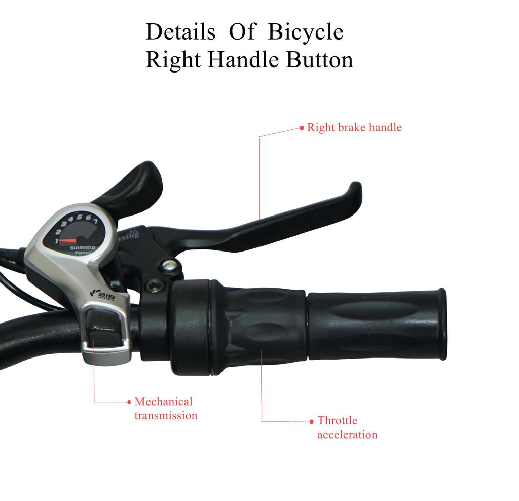 CMACEWHEEL F26 Electric Mountain Bike 500W 29 Inch Electric Bike for adult with 48V 18Ah Lithium Battery