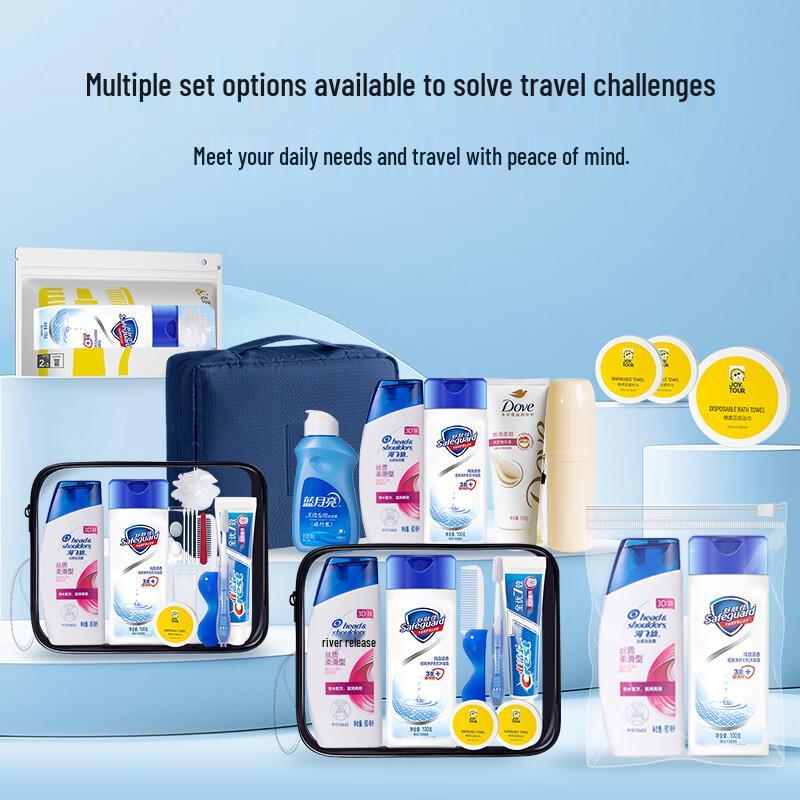 Set da Viaggio Jiatu con Head & Shoulders Safeguard