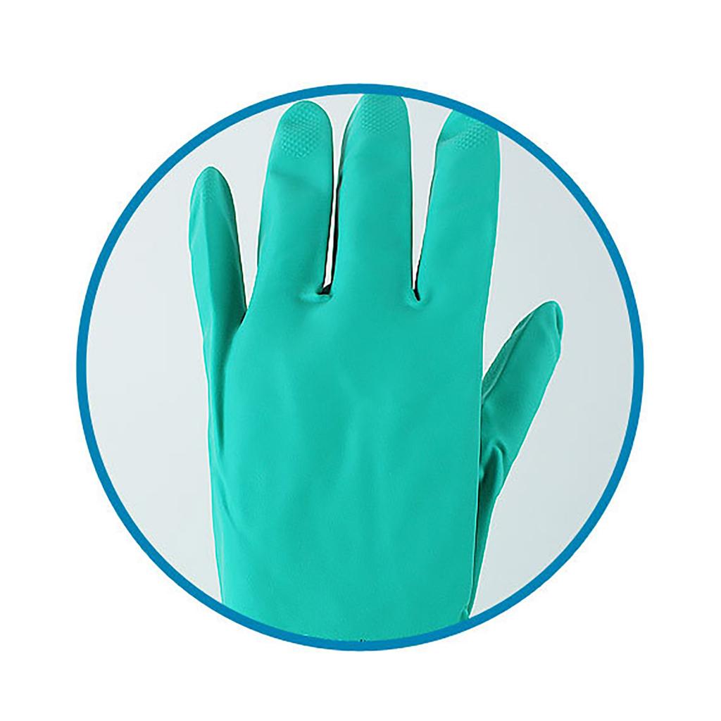 Kemikalieresistenta handskar NBR Industriella Syra Alkali Lösningsmedel Olja Åldrings- Nötningsbeständighet för Arbete