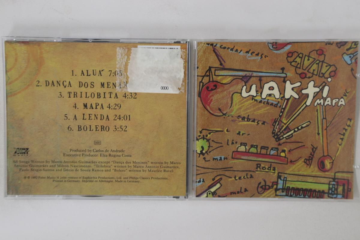 

CD UAKTI - Mapa 4329652 POINT MUSIC 1992 Germany Latin Used