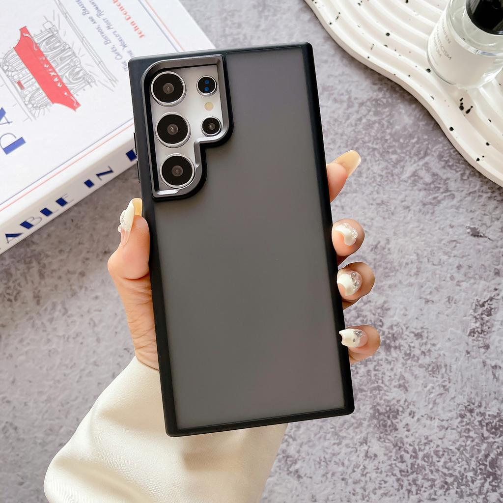 Suitable for Samsung S24Ultra Strong Magnetic Suction Mobile Phone Case S24plus High End Business Skin Feeling Non Yellowing Protective Case