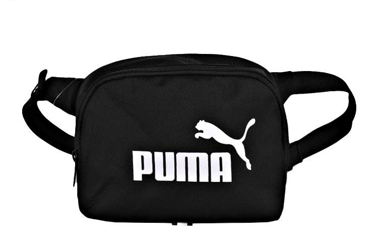 PUMA Fabric One Shoulder Crossbody Fanny Pack Regular Unisex Black 076908-01
