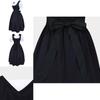 Elegant Medieval Women's Drawstring High Waist Bowknot Lace Up Long Dress For Halloween Parties