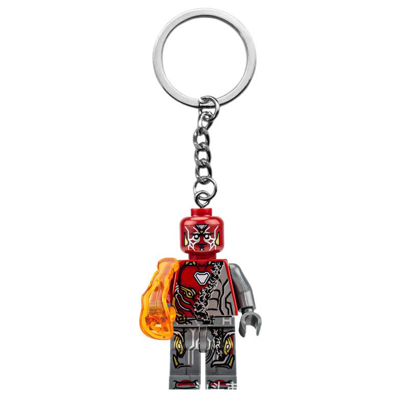 Doll Building Block Keychain Toy Keychain Pendant