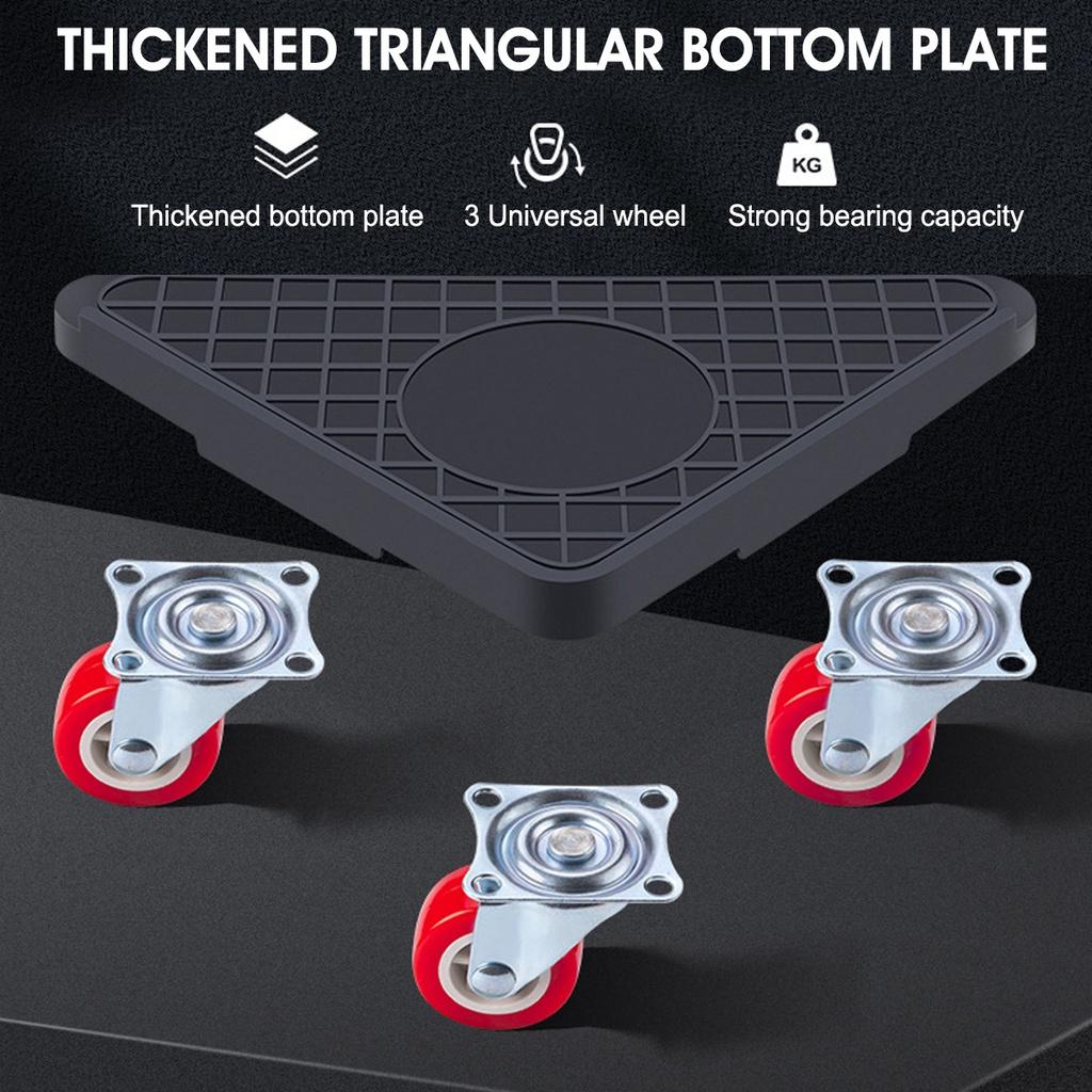 Furniture Mover Set 5 Pcs Furniture Mover Tool Transport Lifter Heavy Stuffs Moving Wheel Roller Bar Hand Tools Set Red 500KG 230x168mm