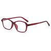 New polygonal box optical mirror simple plain anti-blue flat mirror myopia frame ins wind tip