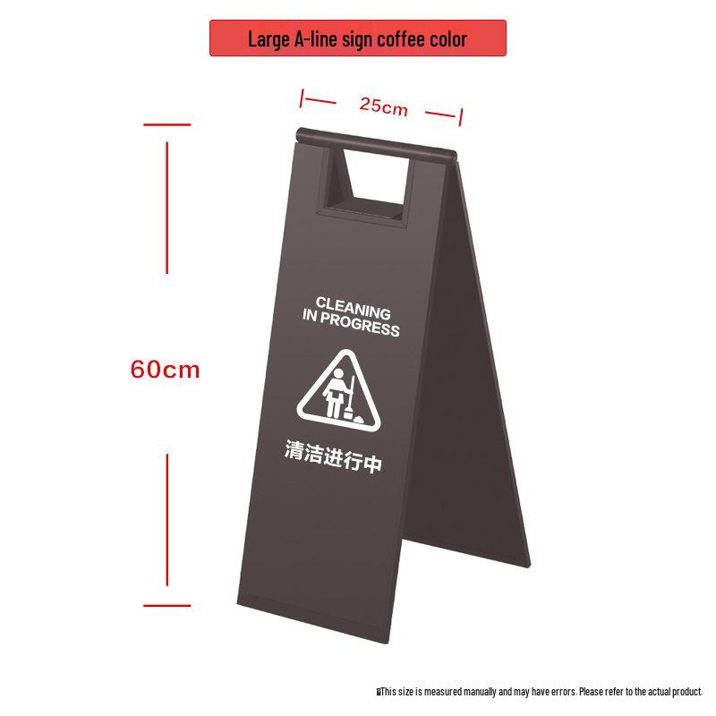 Standard A-frame Signs: Hotel, Commercial, Hospital, Warning, Toilet, Caution Steps, Slippery