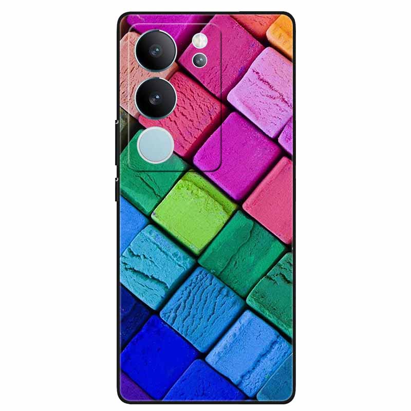 Phone Cases For Vivo V29 5G Cover 2023 Silicone Soft Lovely Marble Printing Coque for Vivo V29 V 29 V2250 Back Coque 6.78'' Etui