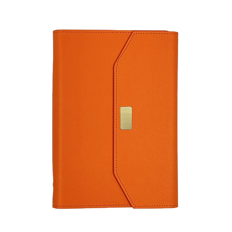 Luxury Three-Fold Loose-Leaf Office Notebook - Customizable Gift Edition