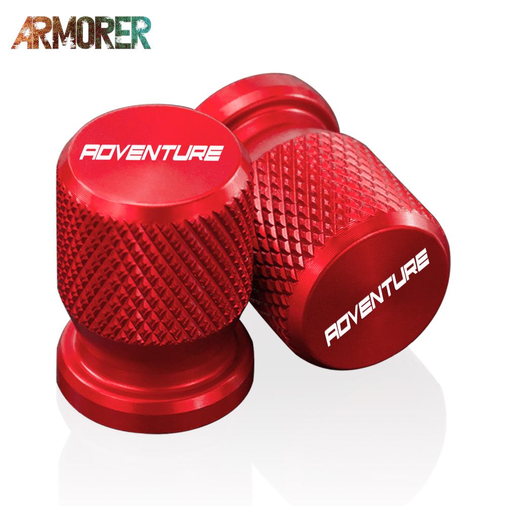 Krytka ventilku pneumatiky pro KTM Adventure 390 990 1050 1090 1190 1290 Super Adventure Motocykl CNC příslušenství Dřík kola vzduchotěsný