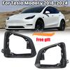 Side Door Rearview Mirror Frame For Tesla Model Y 2018      2024 Wing Rearview Mirror Frame Car Accessories