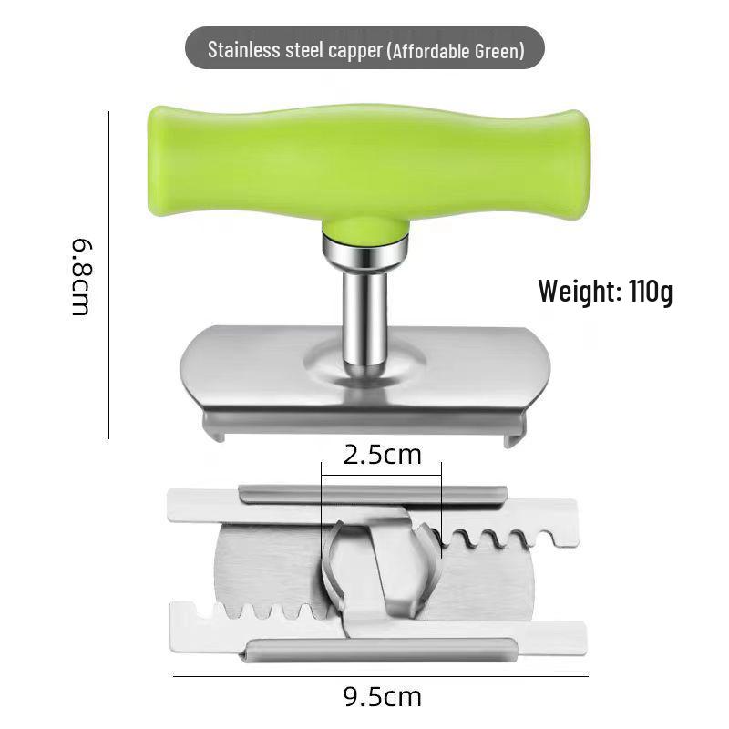 Stainless Steel Labor-Saving Can and Bottle Cap Opener