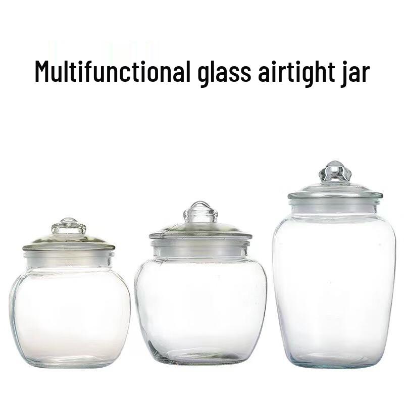 Bayipin Food-Grade Glass Pickling Jar Set