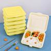 Disposable Four-Compartment Food Trays